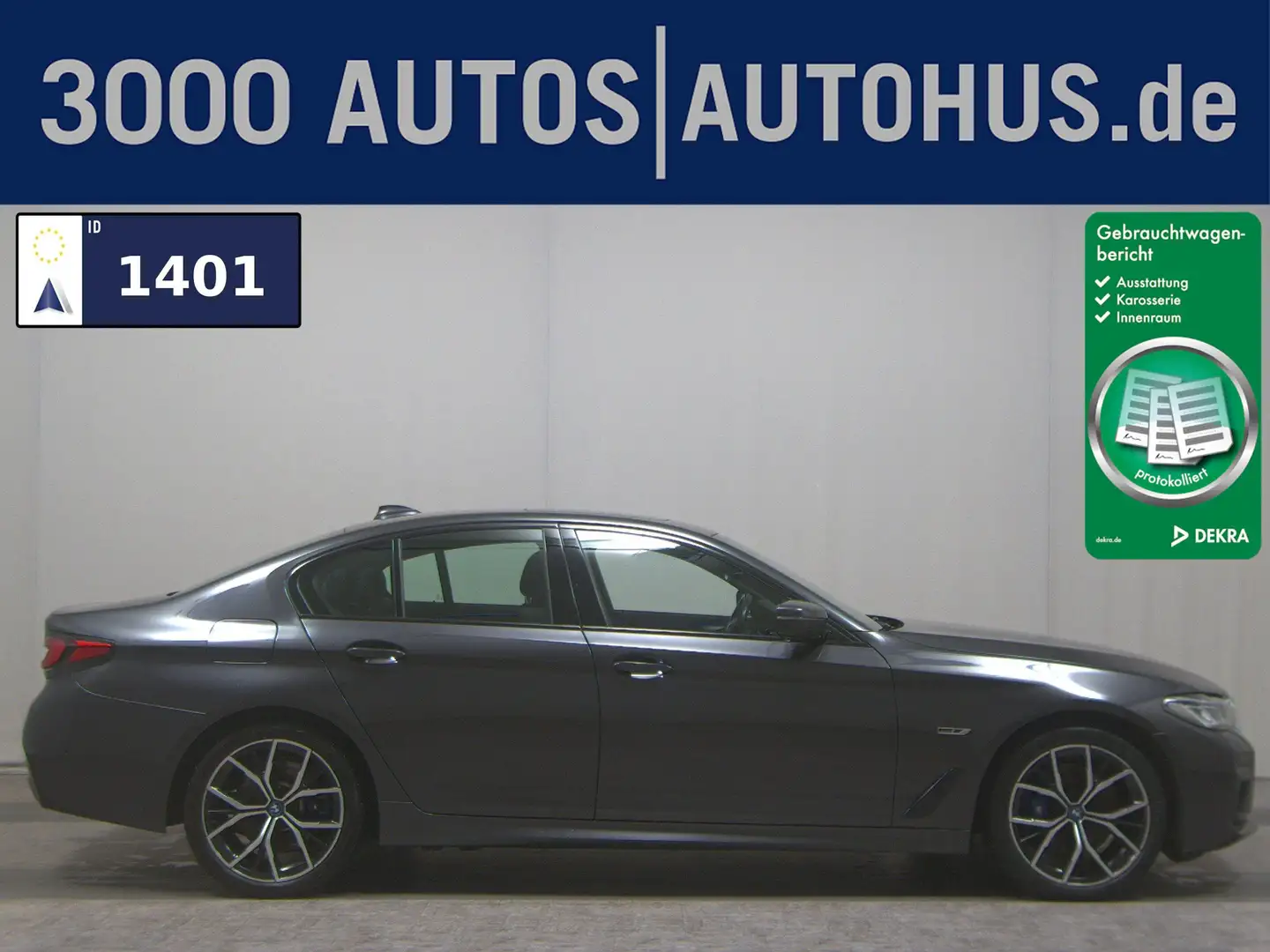BMW 530 e M-Sport Navi LC Pro Laser HUD AHK DA Pro Grau - 1