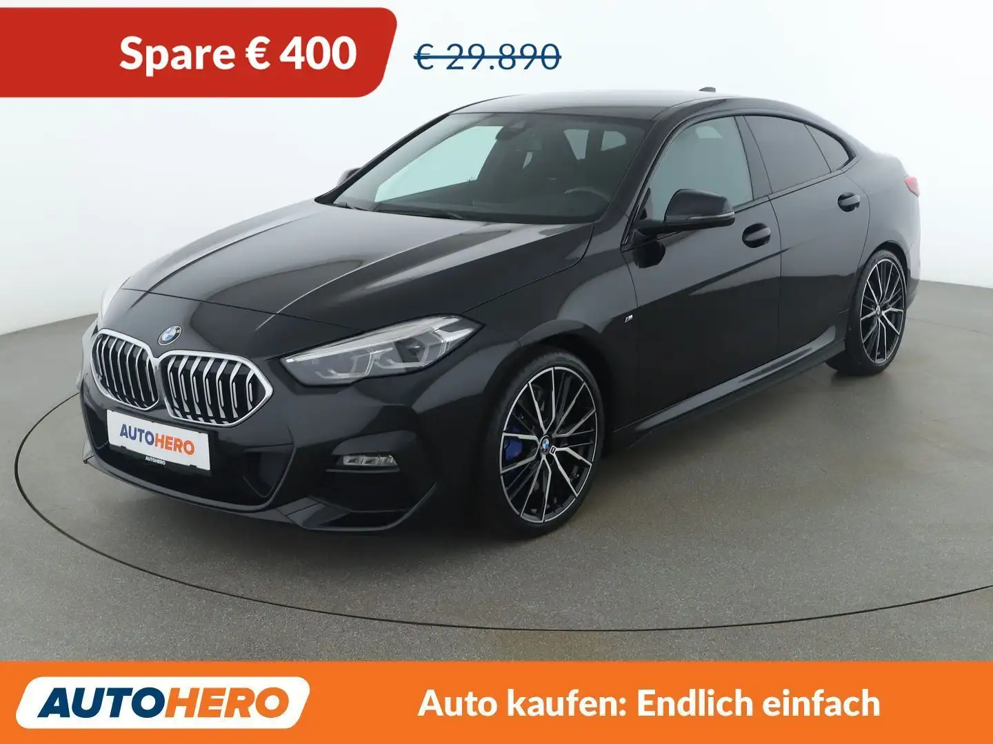 BMW 220 220d Gran Coupe M Sport Schwarz - 1