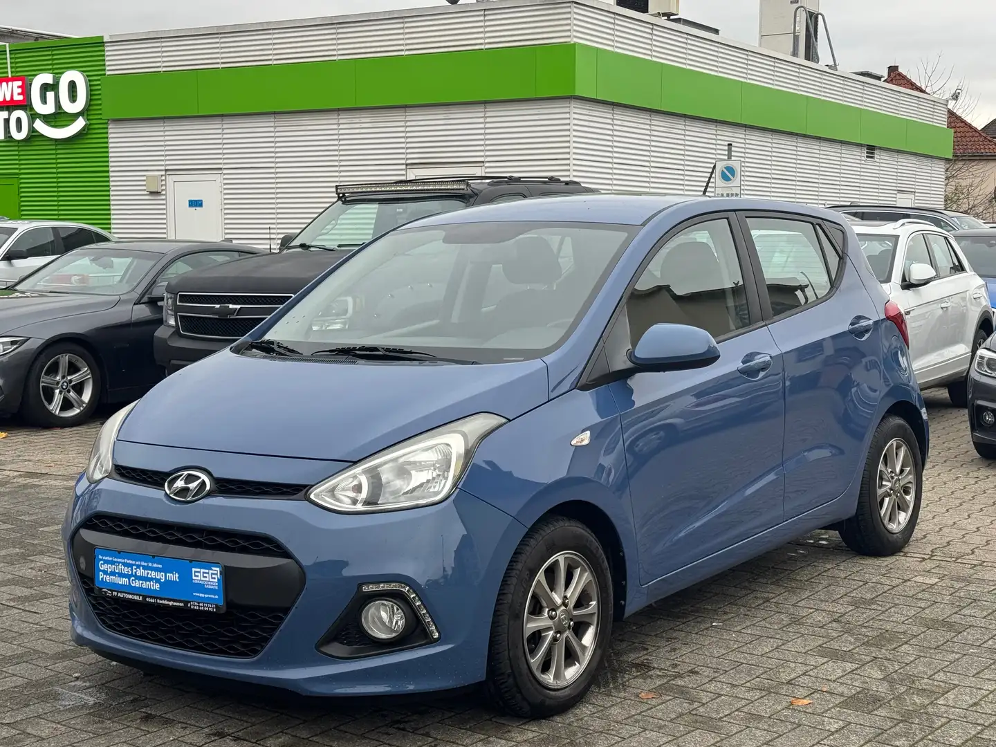 Hyundai i10 YES! Sitzheizung Lenkradheizung Tempomat 1,2 Blau - 1