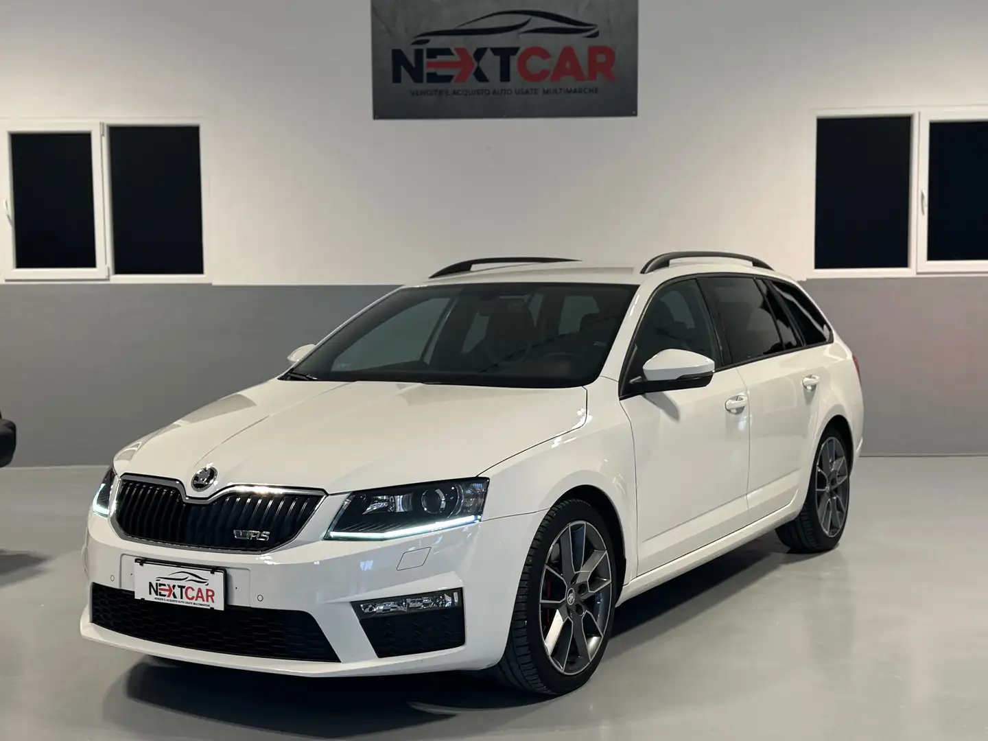 Skoda Octavia 2.0 tdi cr RS dsg 184 CV 115.000 Km ! Weiß - 1