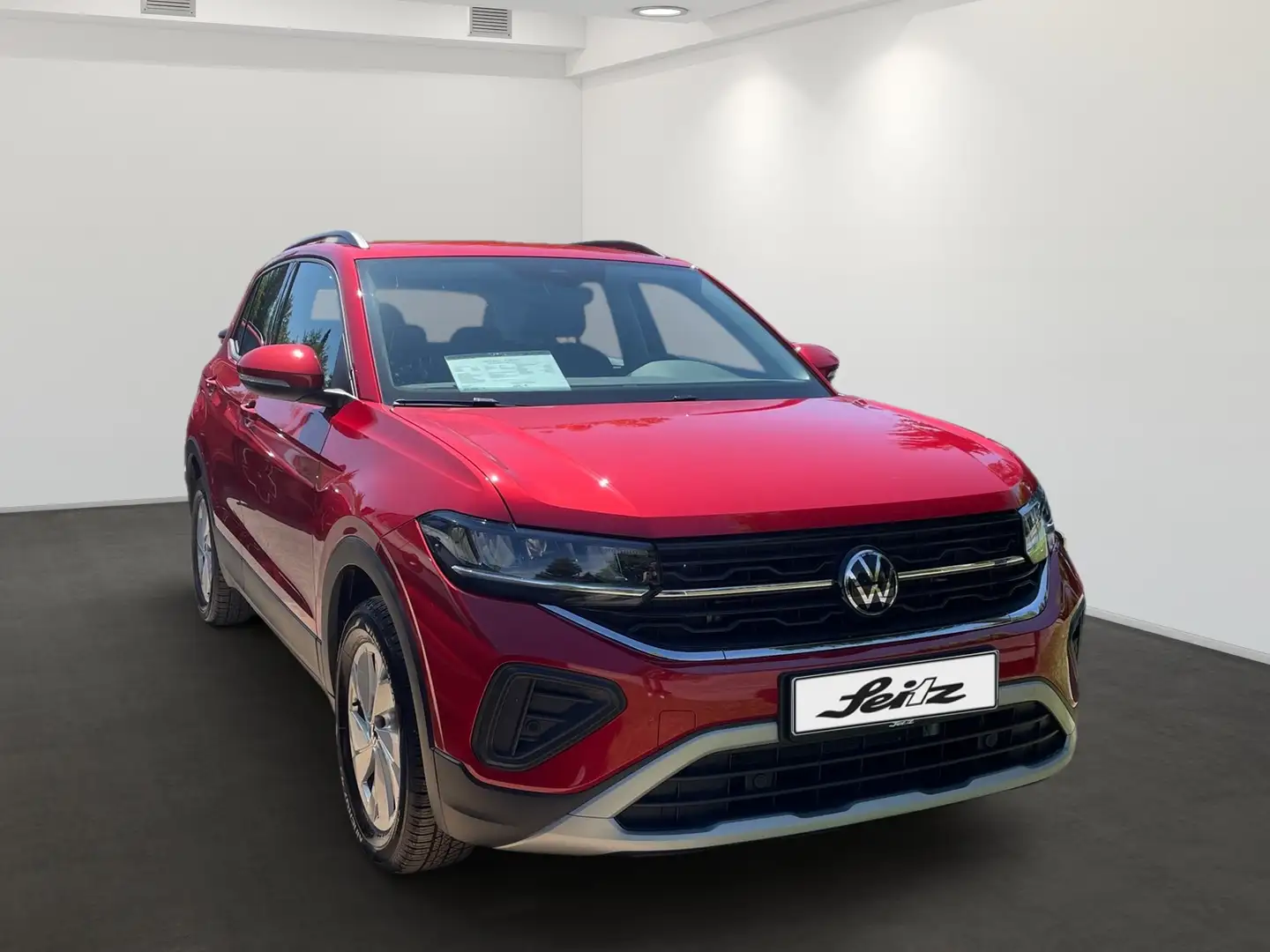 Volkswagen T-Cross 1.0 TSI Life *LED*PARKSENSOR*SITZH* Rot - 2