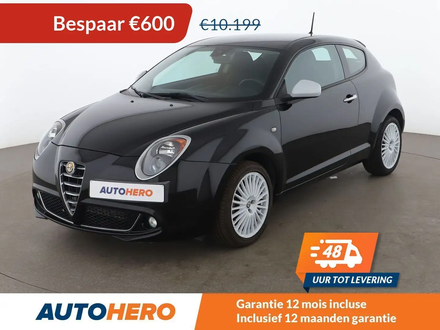 Alfa Romeo MiTo 1.4 Junior Zwart - 1