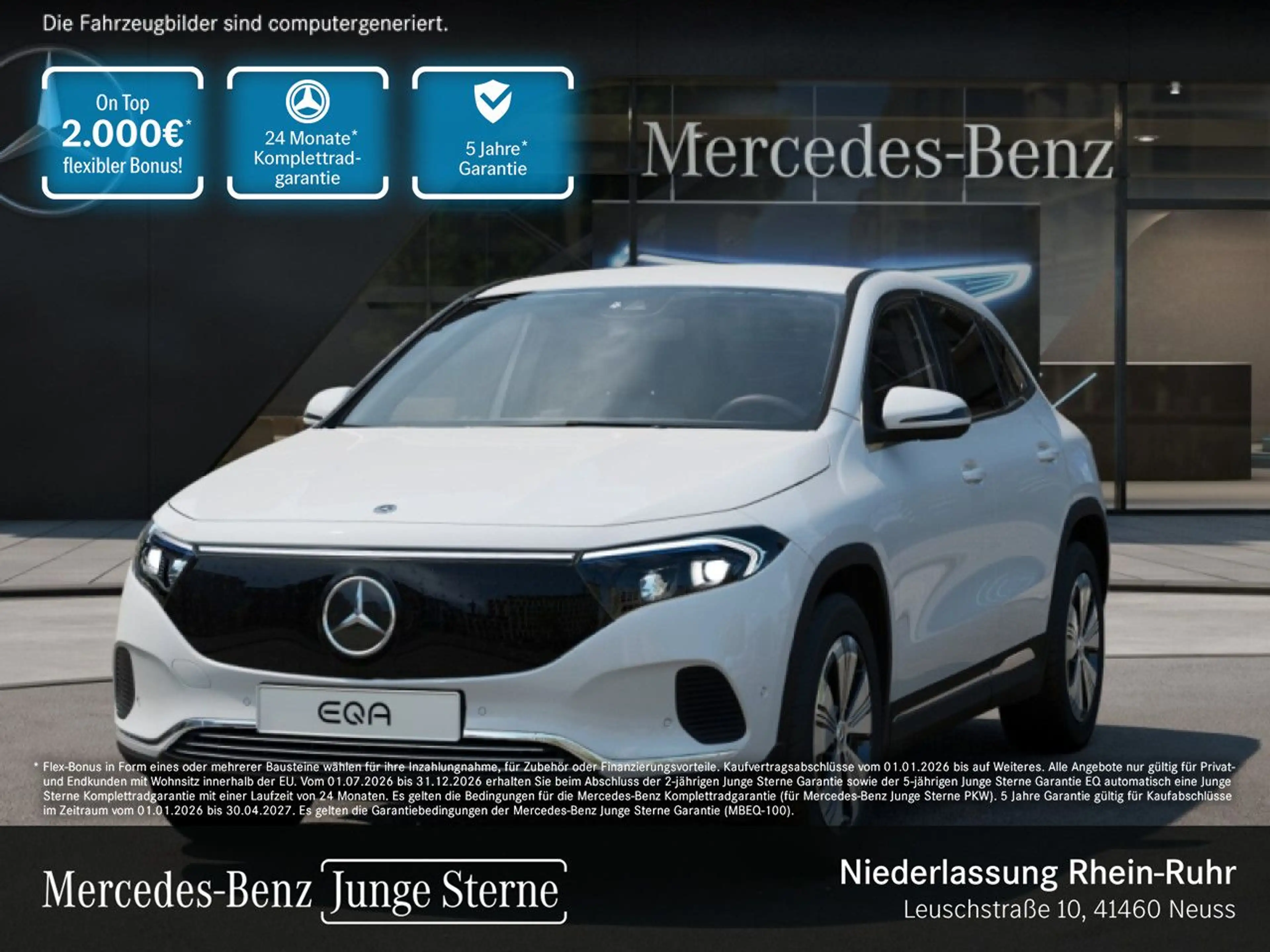 Mercedes-Benz EQA 250 PROG+ADVANCED+KAMERA+SPUR