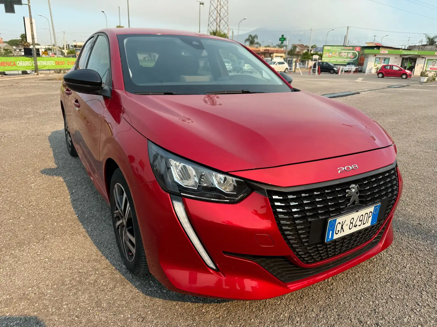 Peugeot 208 1.2 puretech Allure Pack s&s 75cv Rosso - 1