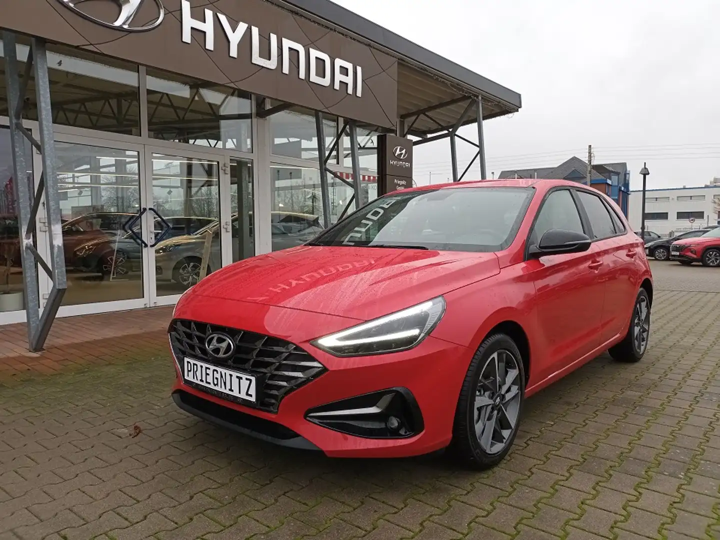 Hyundai i30 1.0 Benzin Turbo 7-DCT Connect & Go Rot - 2