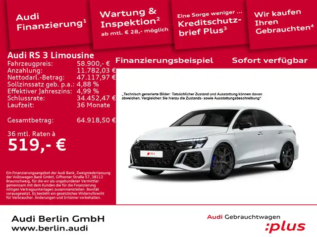 Audi RS3 S tr. MATRIX NAVI RFK HUD VIRTUAL