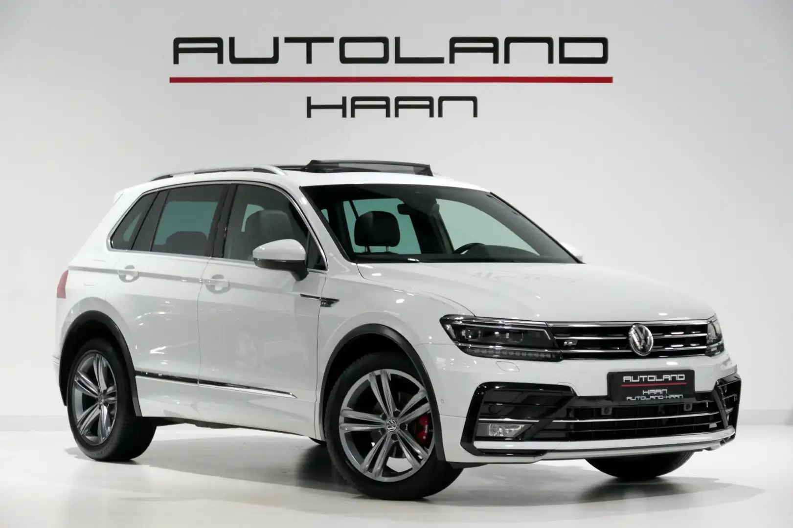 Volkswagen Tiguan Highline 2x R-Line *Pano*HuD*AID*AHK*LM19 Weiß - 2