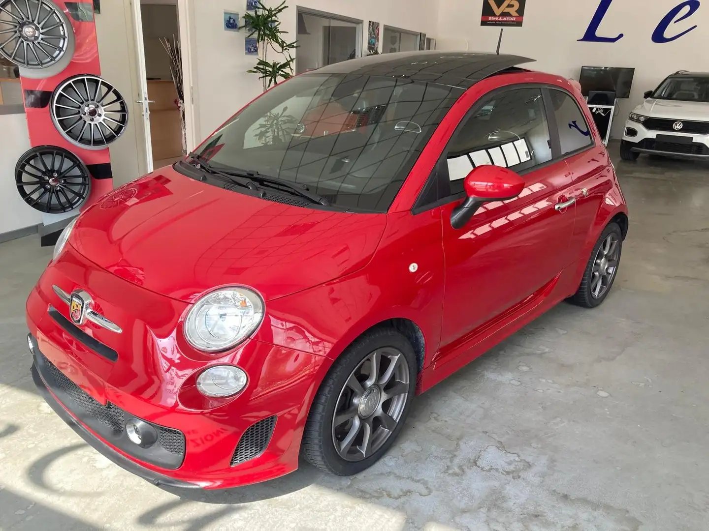 Fiat 500 Abarth 1.4 16v t-jet (custom) 140cv mta E6 Rouge - 1