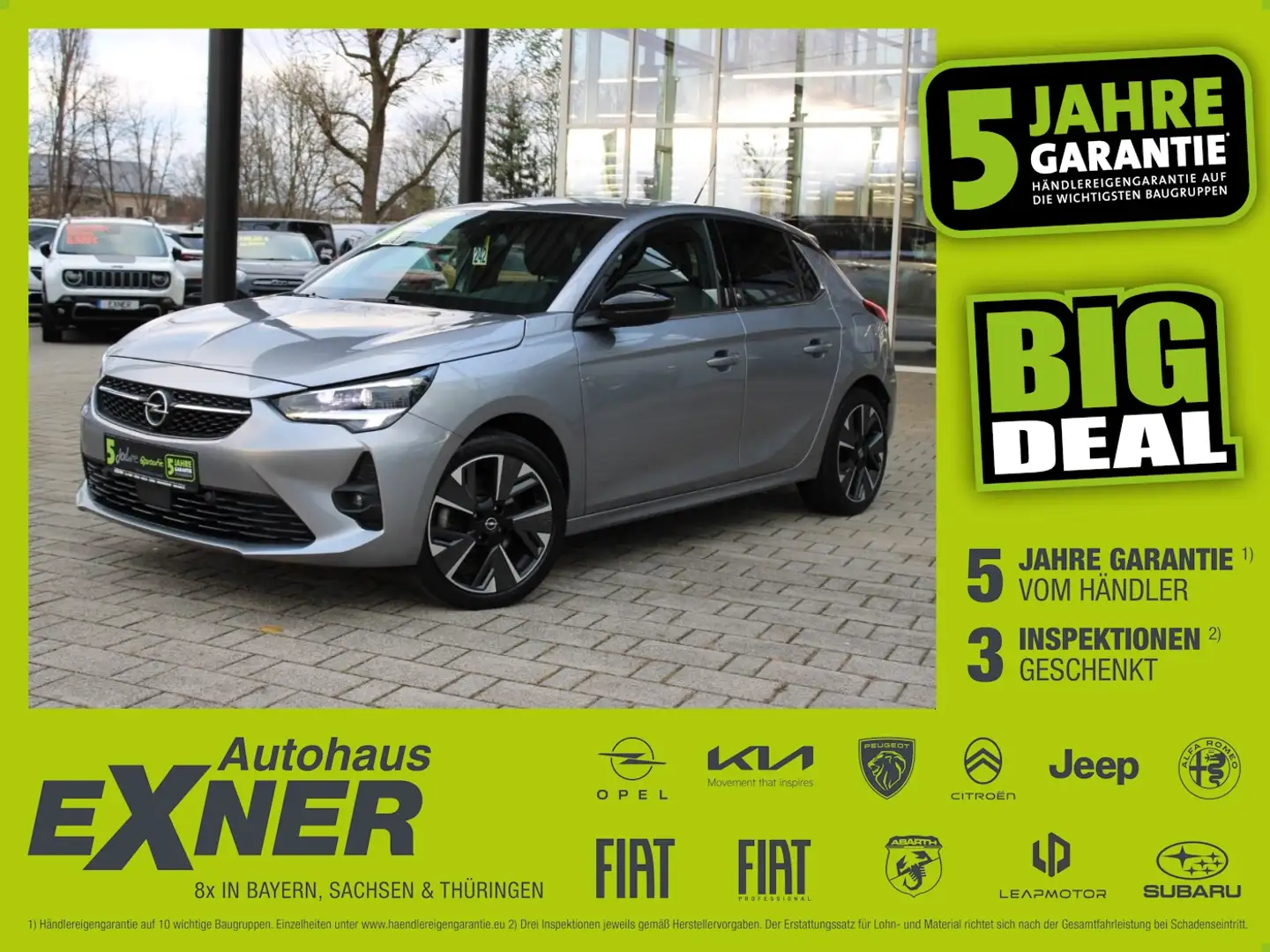 Opel Corsa-e ULTIMATE -50kWh Inkl. Batteriezertifikat Gris - 1