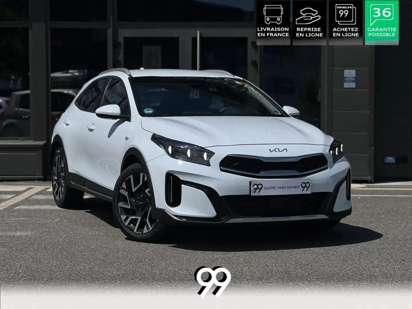 Kia XCeed 140ch BVA TVA LED ACC LANE CAMERA X Active LIVRAIS Blanc - 1
