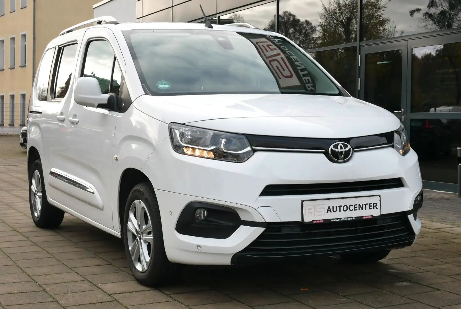 Toyota Proace City Verso L1 Team Deu Pano Navi CAM AHK Weiß - 2