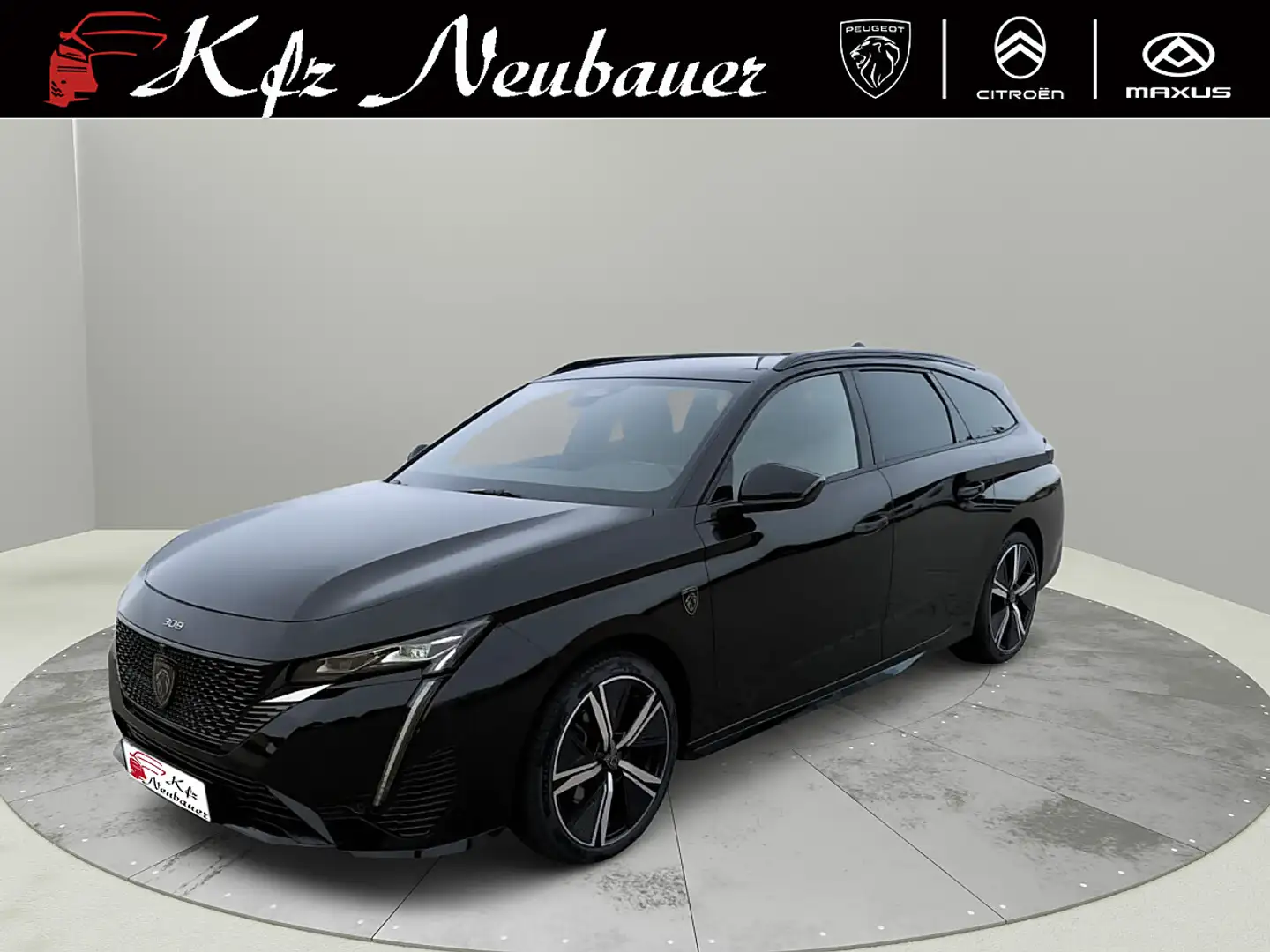 Peugeot 308 1.2 Hybrid 136 SW GT (EURO 6e) Schwarz - 2