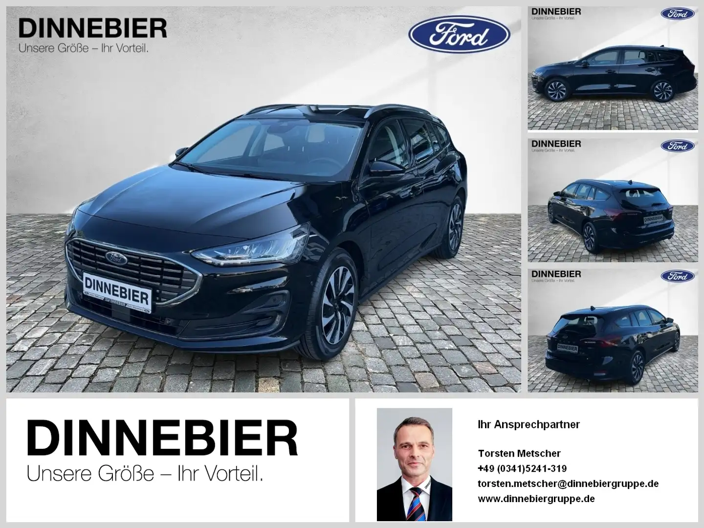 Ford Focus Titanium LED+Navi+Kamera+Winterpaket Noir - 1