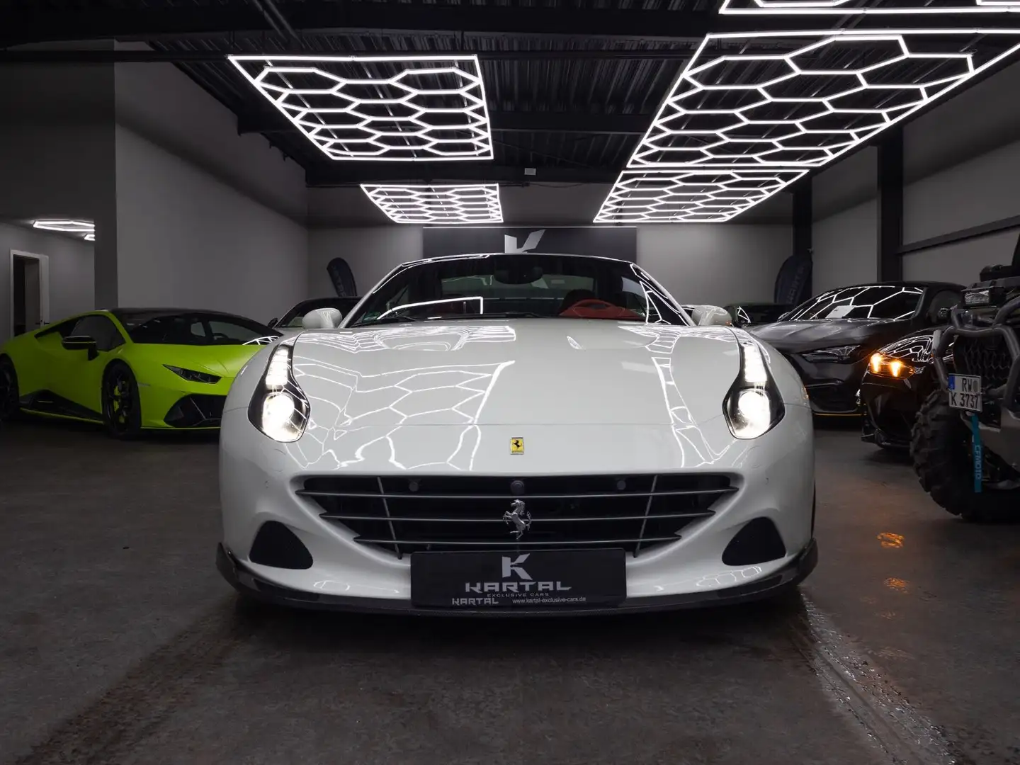 Ferrari California T*Handling Speciale*LED*SCHECKHEFT*LIMITED* Weiß - 2