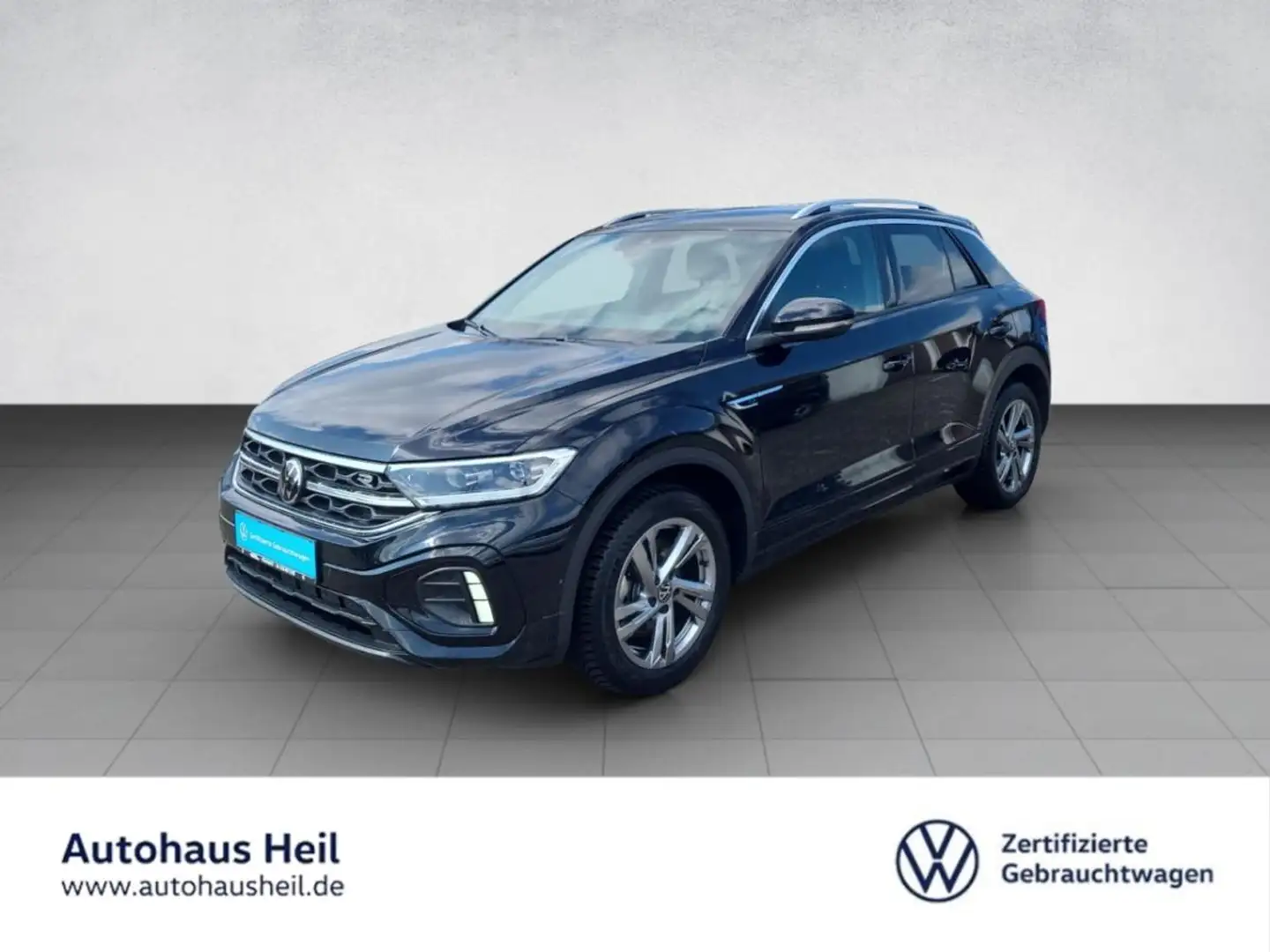 Volkswagen T-Roc R-Line 2.0 TDI DSG *RFK*Navi*AHK*ACC*App* Schwarz - 1