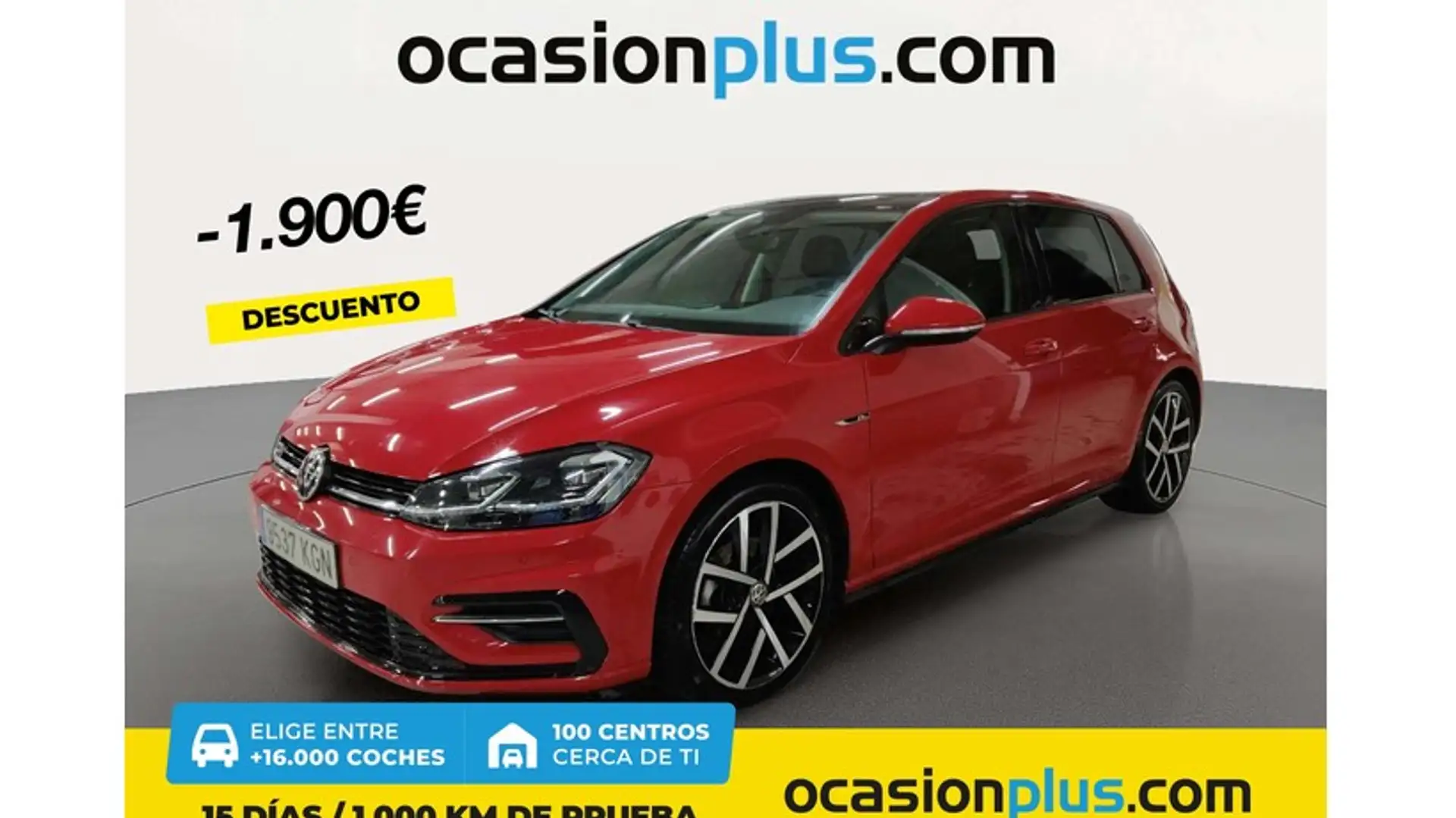Volkswagen Golf 1.5 TSI Evo Sport DSG7 110kW Rood - 1