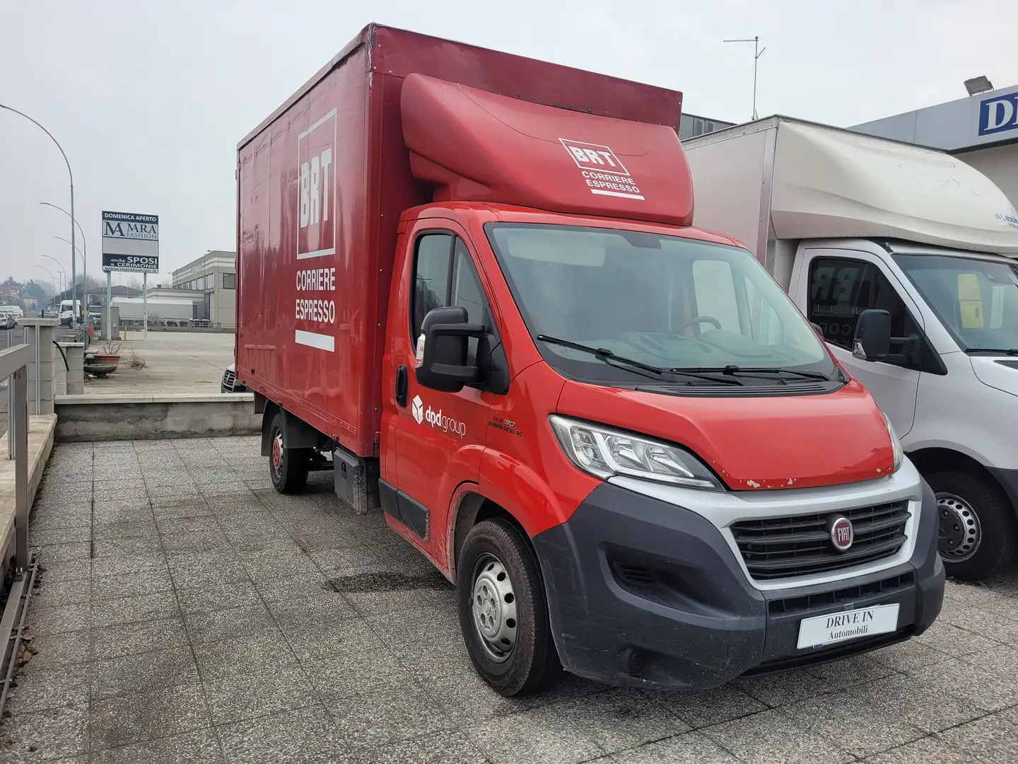 Fiat Ducato 2.3 Mjt 130cv cassonato euro6 Rosso - 1