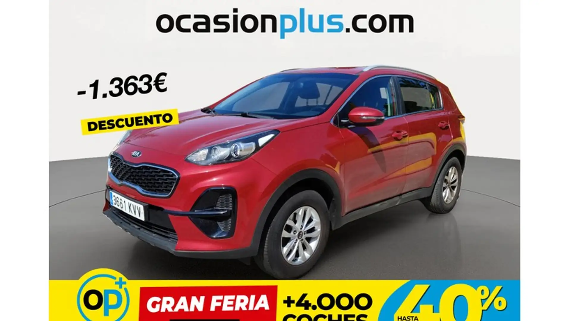 Kia Sportage 1.6 GDi Concept 4x2 132 Rojo - 1