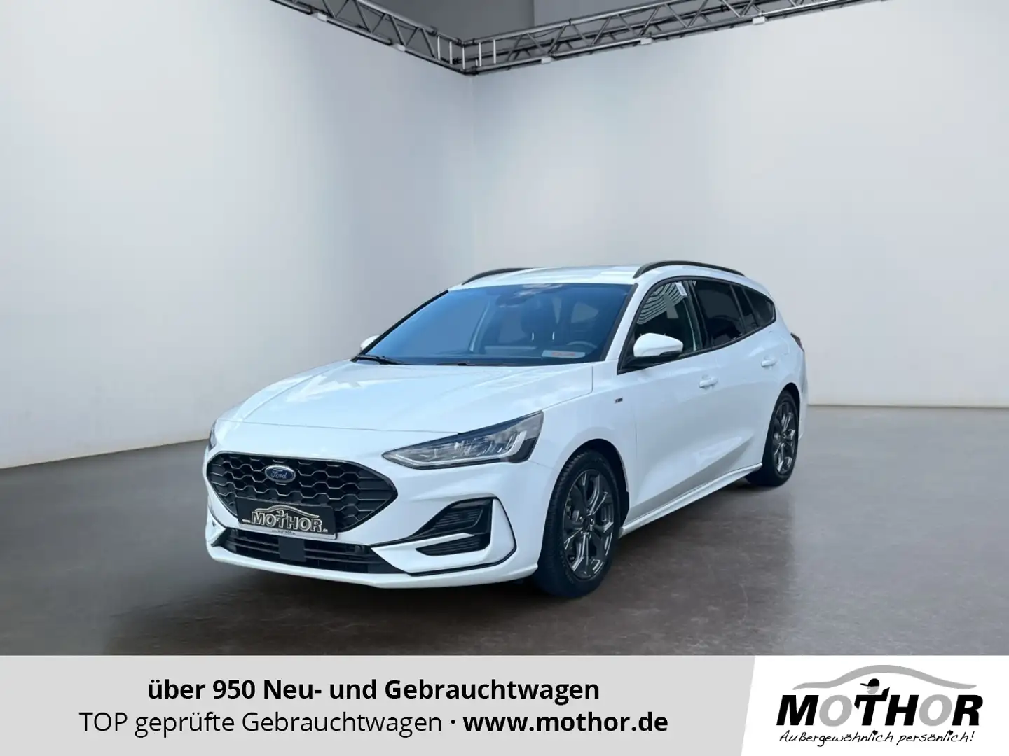 Ford Focus Turnier ST-Line 1.0 EcoBoost ACC LED NAVI Blanco - 1