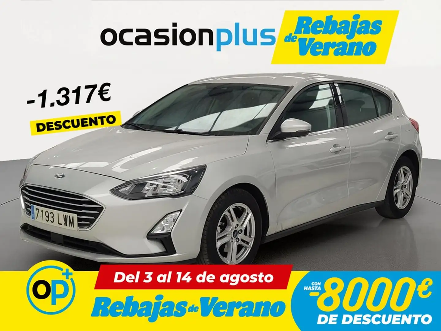 Ford Focus 1.5Ecoblue Trend+ 95 Gris - 1