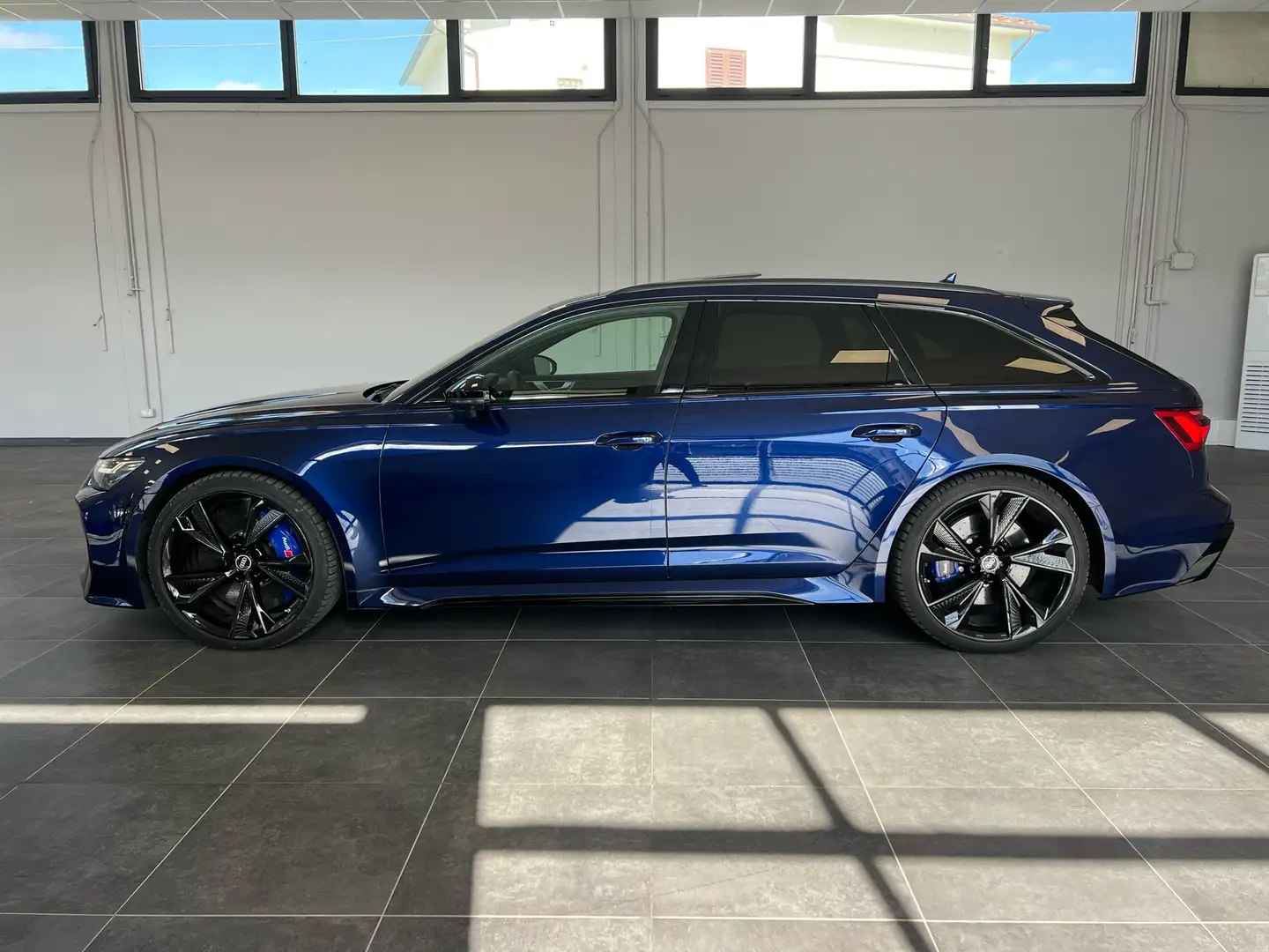 Audi RS6 Avant 4.0 mhev quattro tiptronic Bleu - 2
