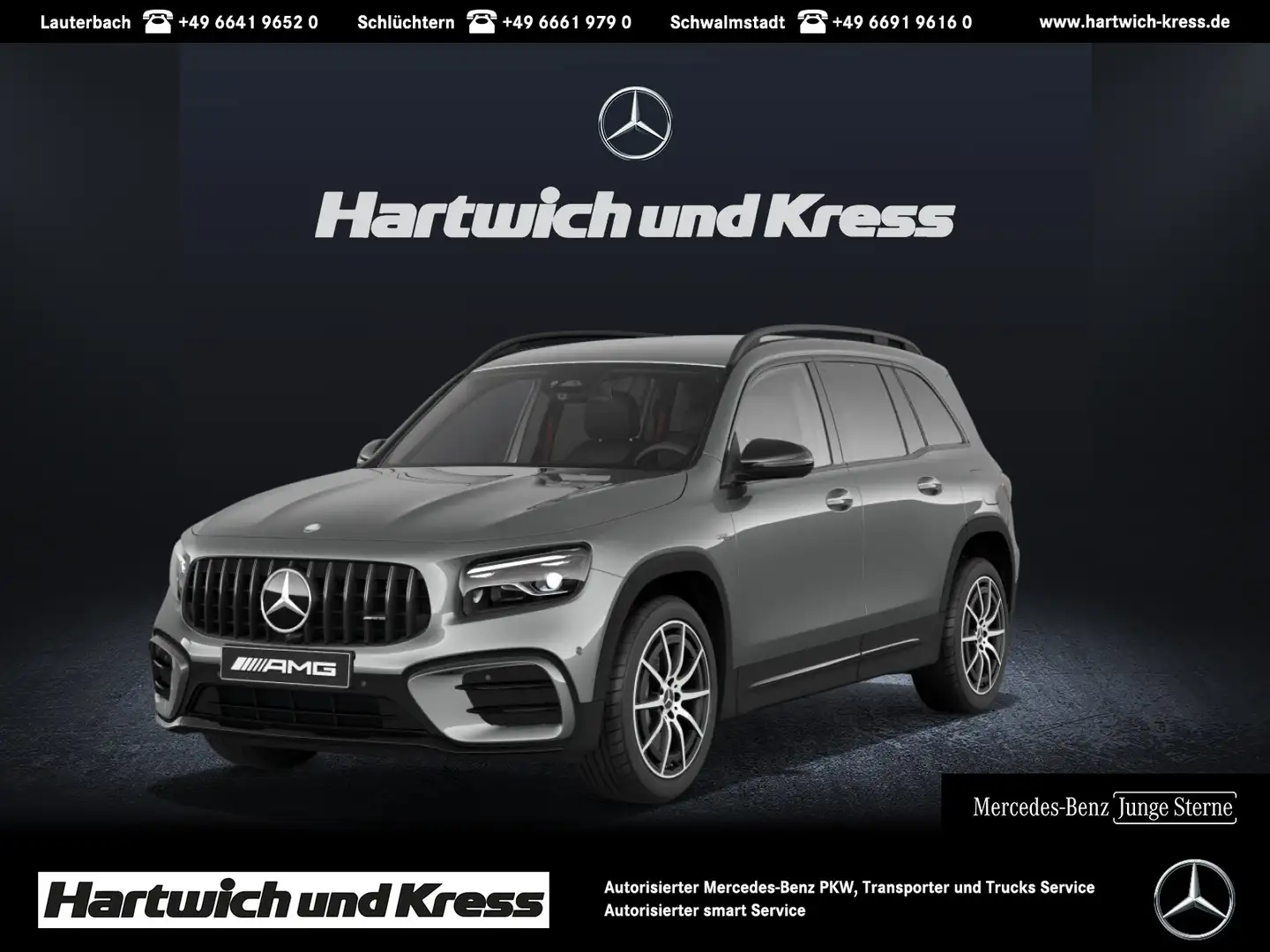 Mercedes-Benz GLB 35 AMG AMG GLB 35 4Matic+AHK+Night+Multibeam+Kamera+  LED Grau - 1