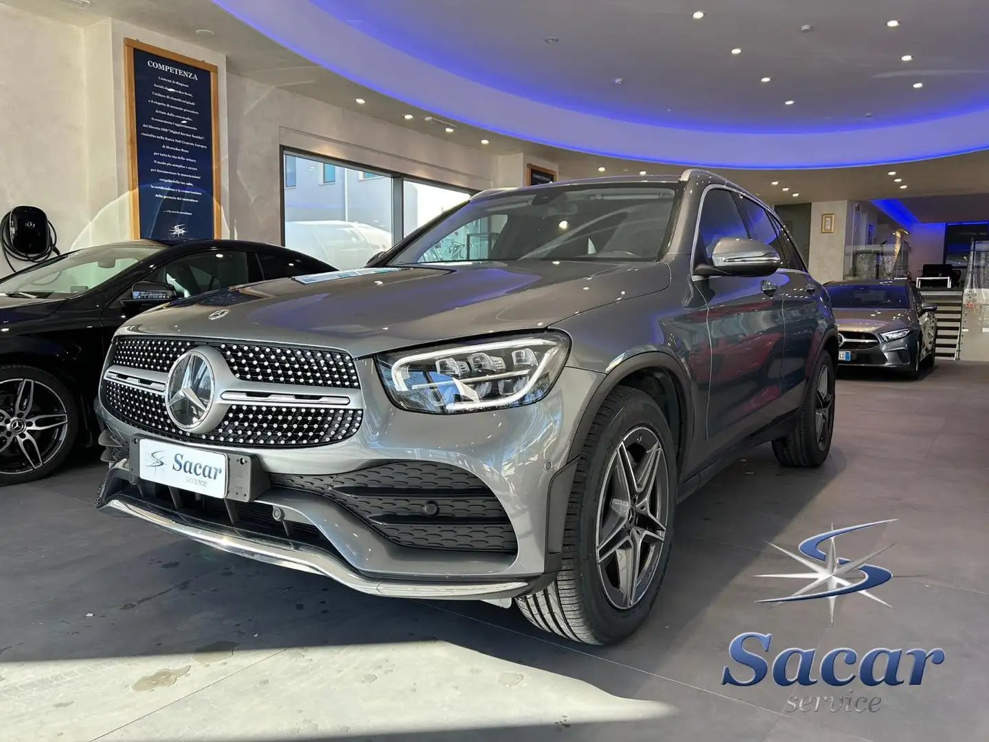 Mercedes-Benz GLC 220 GLC - X253 2019 d Premium 4matic auto Grigio - 1