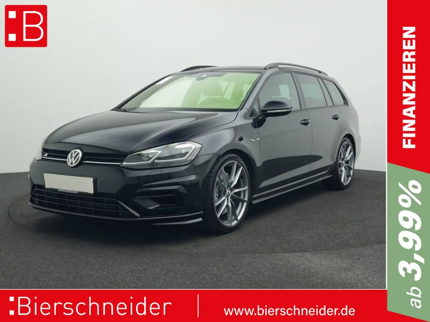 Volkswagen Golf R VII Var. 2.0 TSI DSG 4Mo. NAVI KAMERA PDC ALCANTAR Schwarz - 1