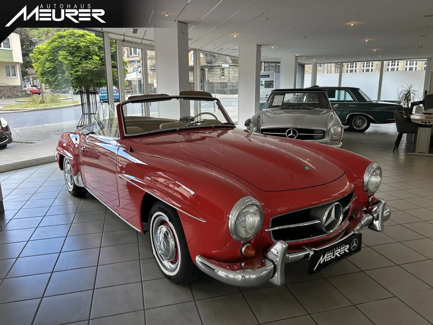 Mercedes-Benz 190 190 SL Rood - 2