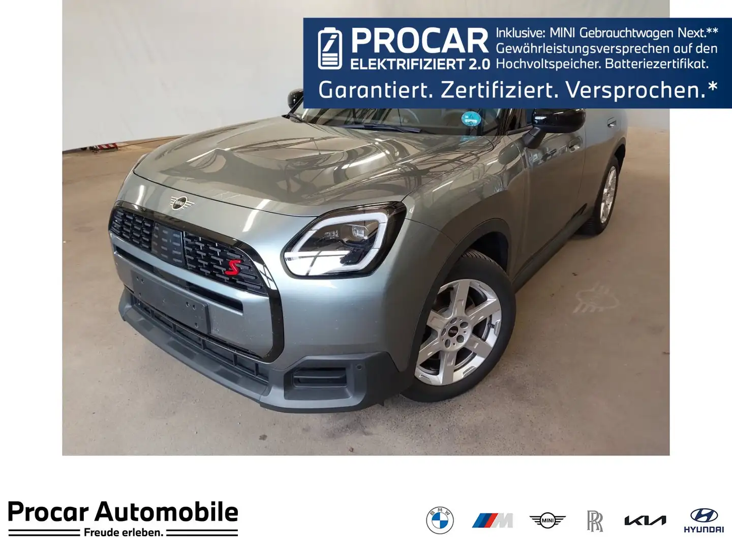 MINI Cooper S Countryman Countryman S ALL4 LED DA PA Pano HuD AHK DAB Shz Grün - 1