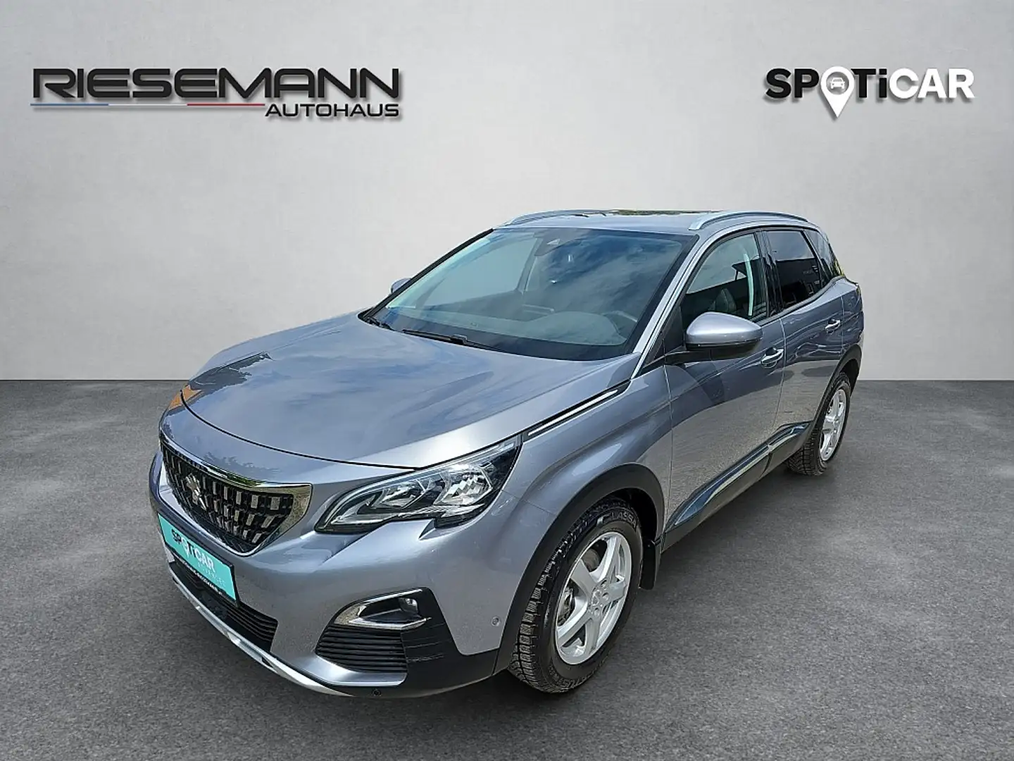Peugeot 3008 1,6 BlueHDi 120 S&S 6-Gang Allure Argent - 1