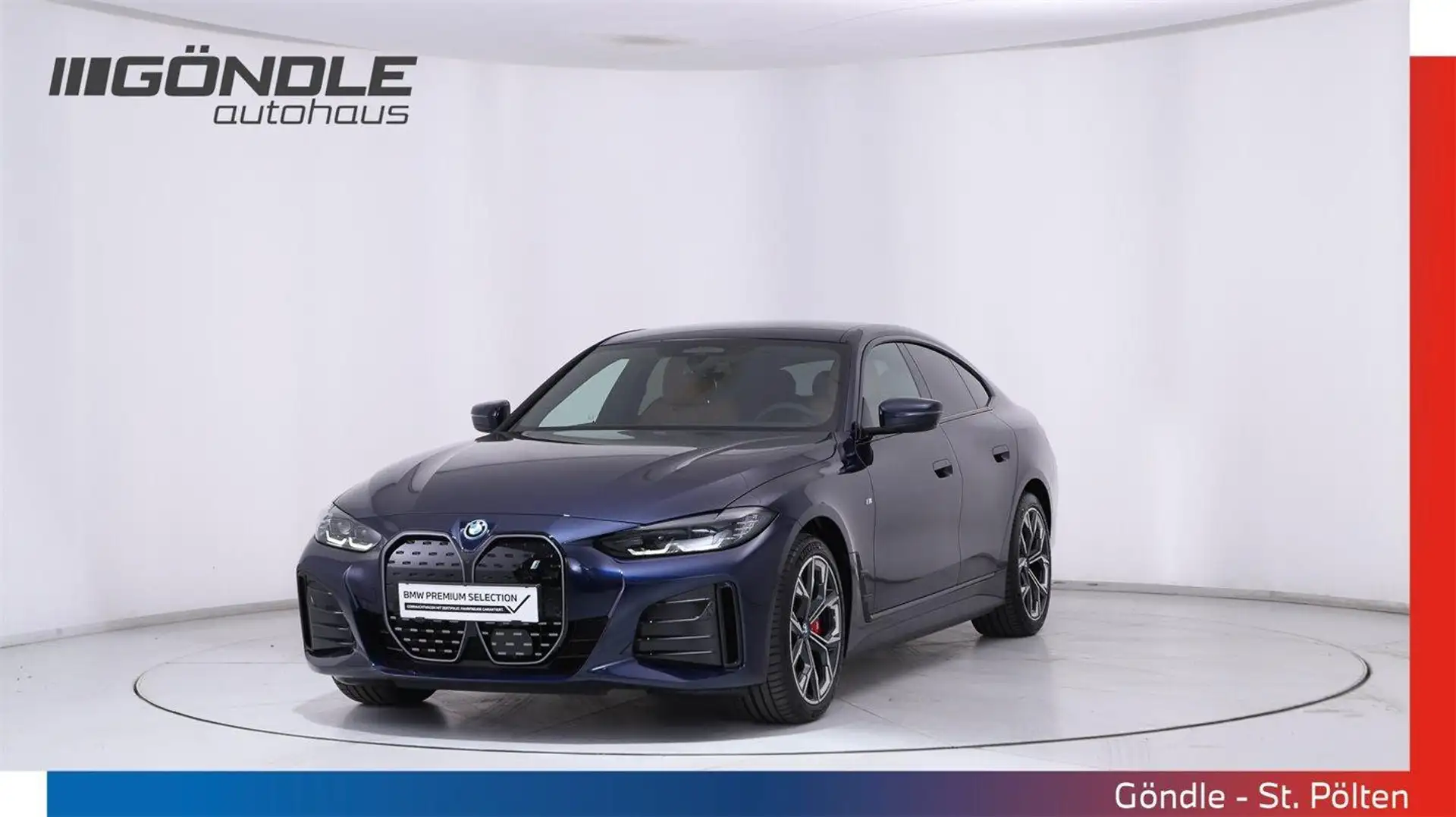 BMW i4 Gran Coupe eDrive40 Blau - 1