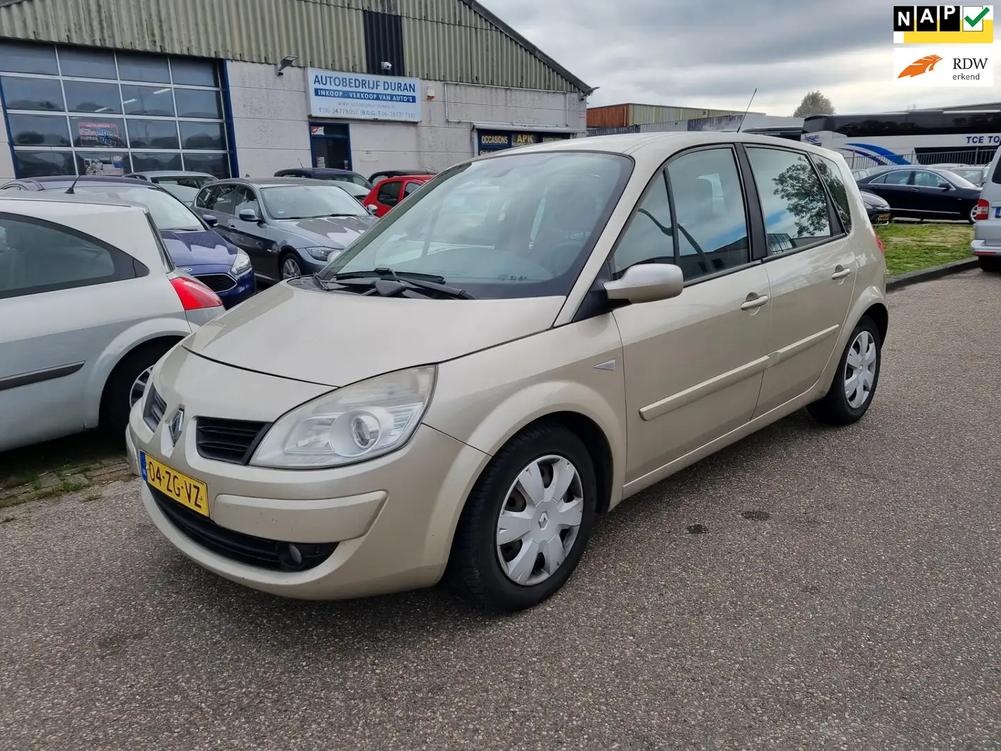 Renault Scenic 2.0-16V Business Line Clima! Navi! Bj:2008 NAP! Beige - 1