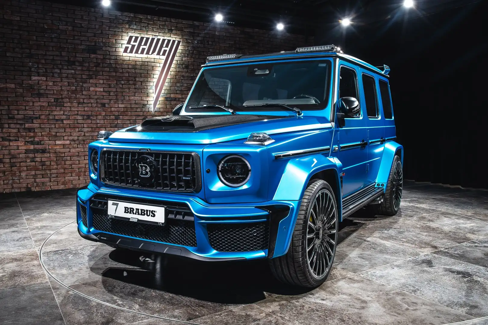 Mercedes-Benz G 63 AMG BRABUS G800 MY25 Facelift + MANUFAKTUR + Carbon Kék - 1