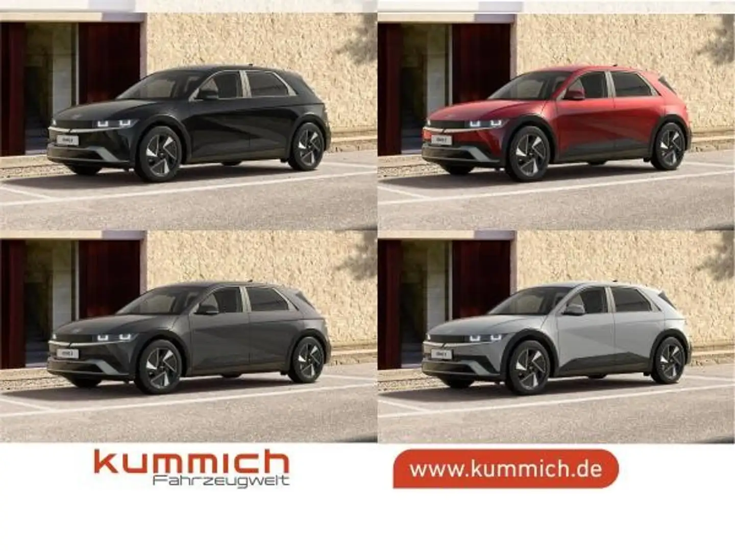 Hyundai IONIQ 5 Wärmepumpe❗Sofort Verfügbar❗** Standort Köngen Schwarz - 1