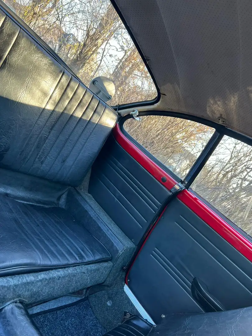 Volkswagen Karmann Ghia Vollleder Rojo - 2