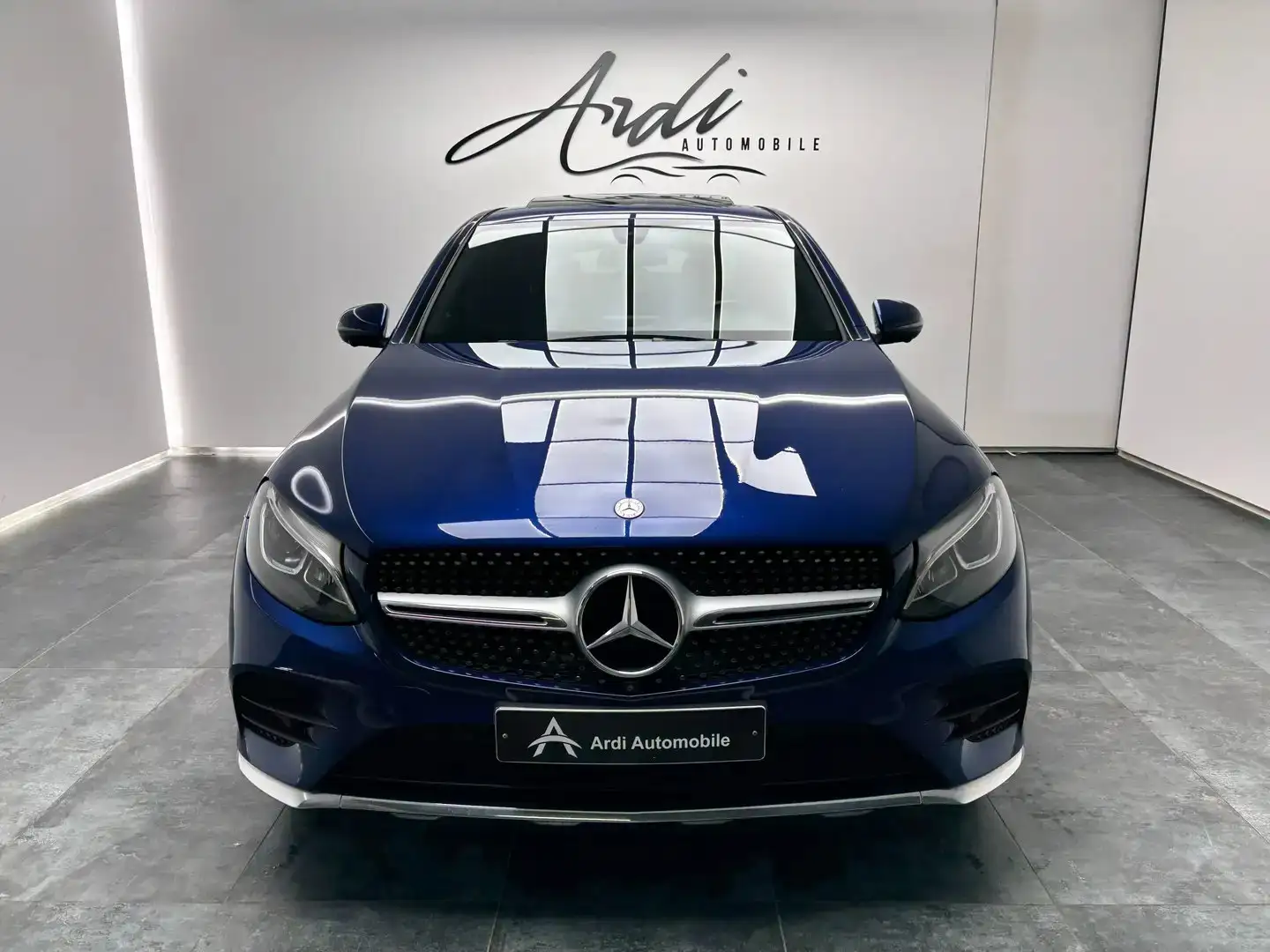 Mercedes-Benz GLC 220 Coupé d 4-Matic *PACK AMG*TOIT OUV*GARANTIE* Bleu - 2