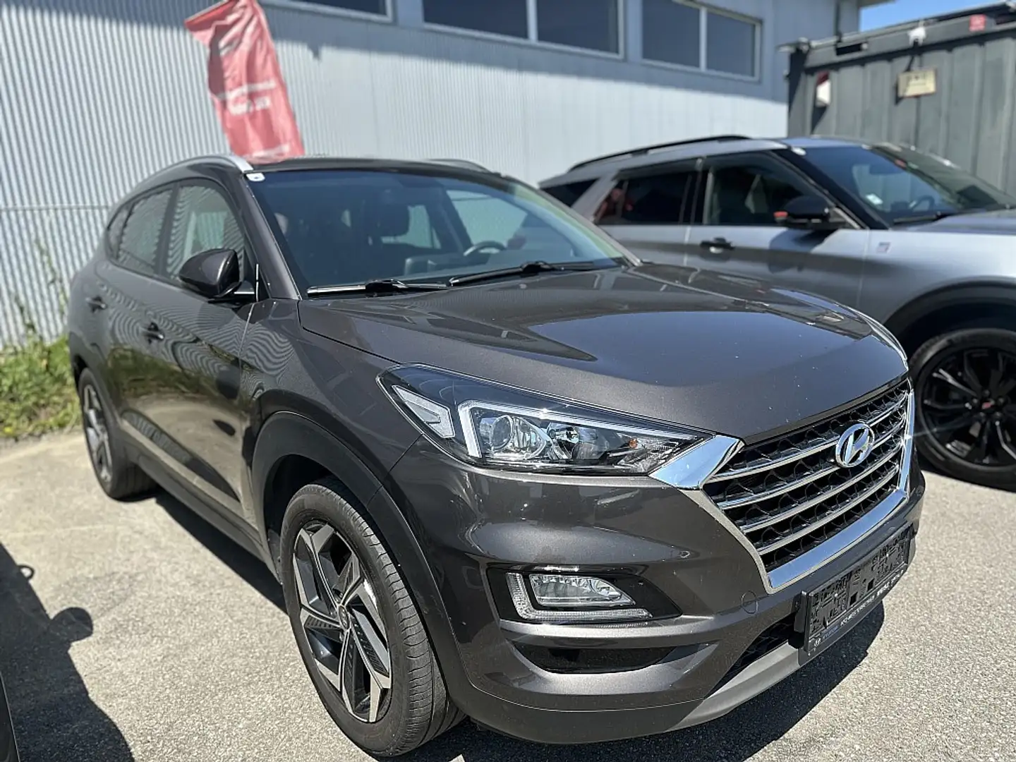 Hyundai TUCSON Tucson 1,6 CRDI 4WD Level 3 Plus Grijs - 2