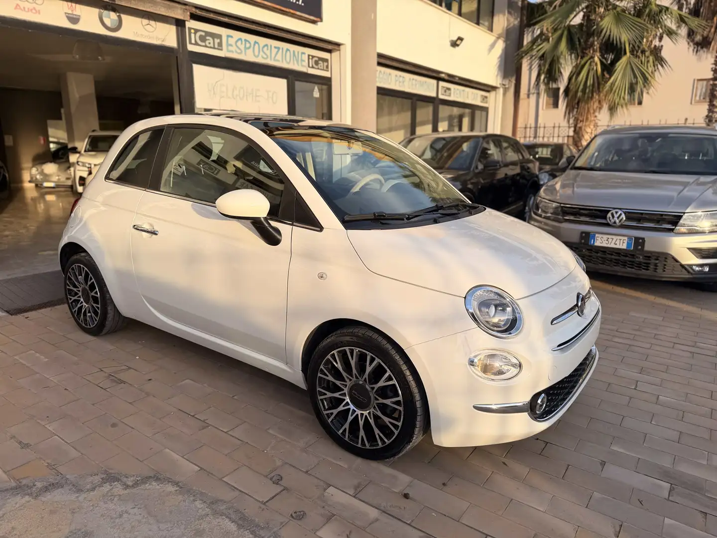Fiat 500 500 1.0 hybrid 70cv Bianco - 2