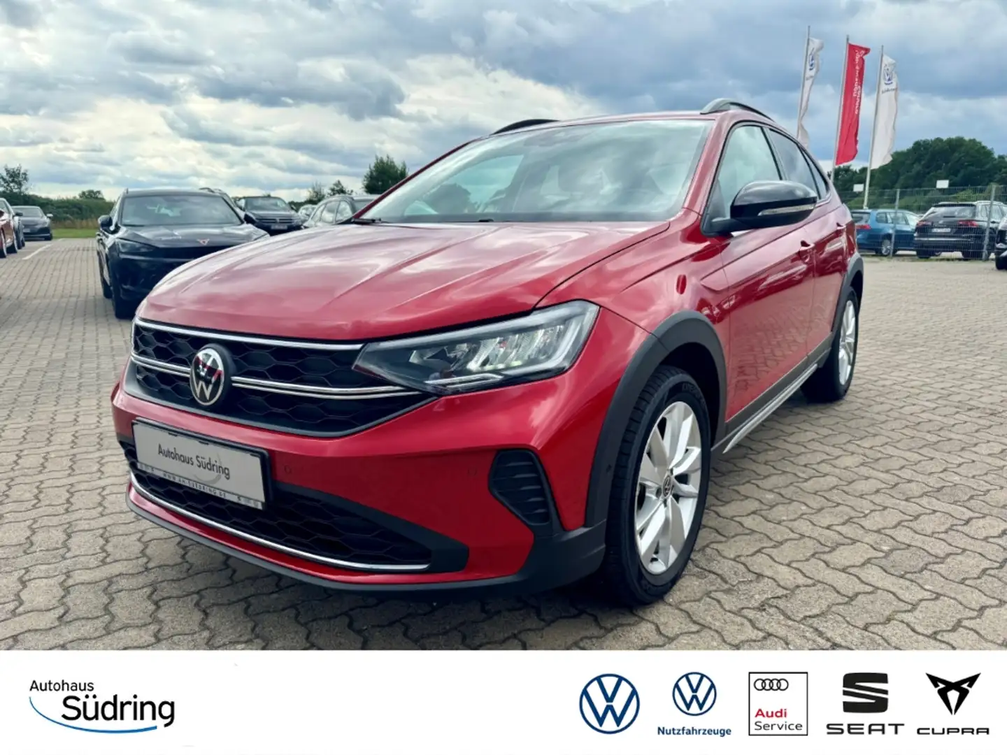 Volkswagen Taigo 1,0 TSI GOAL DSG AHK Navi Rückfahk. Rot - 1