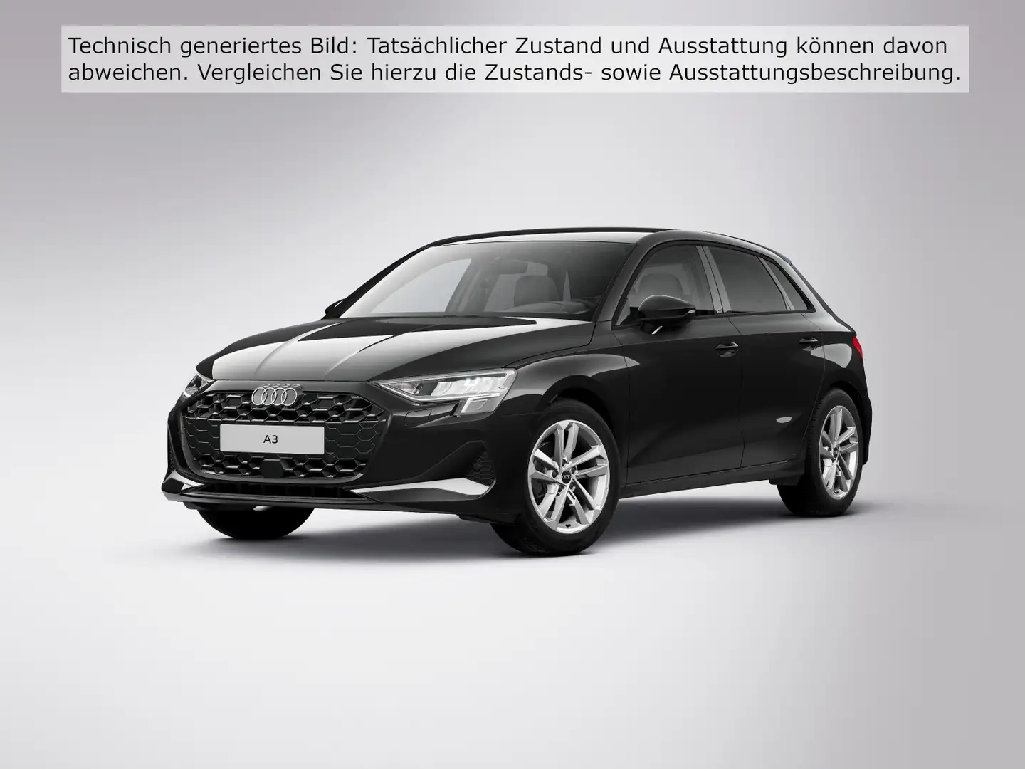 Audi A3 35 TFSI ADVANCED NAVI KAMERA LM17 e Schwarz - 2
