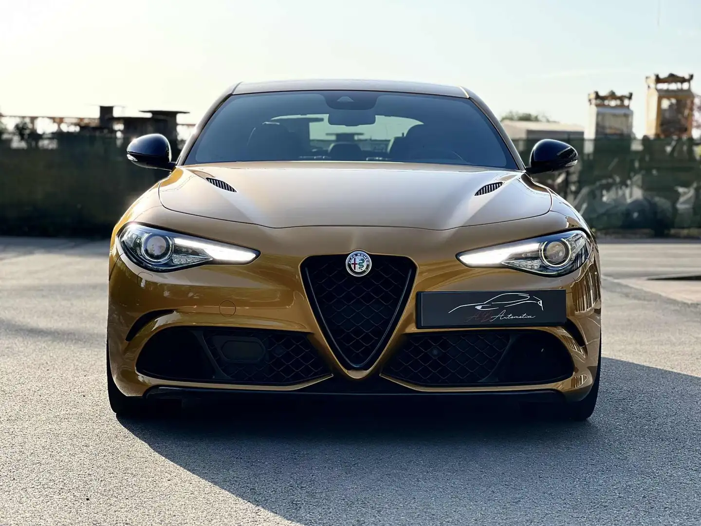 Alfa Romeo Giulia Giulia 2.9 T V6 Quadrifoglio (EU6D) Золотистый - 2