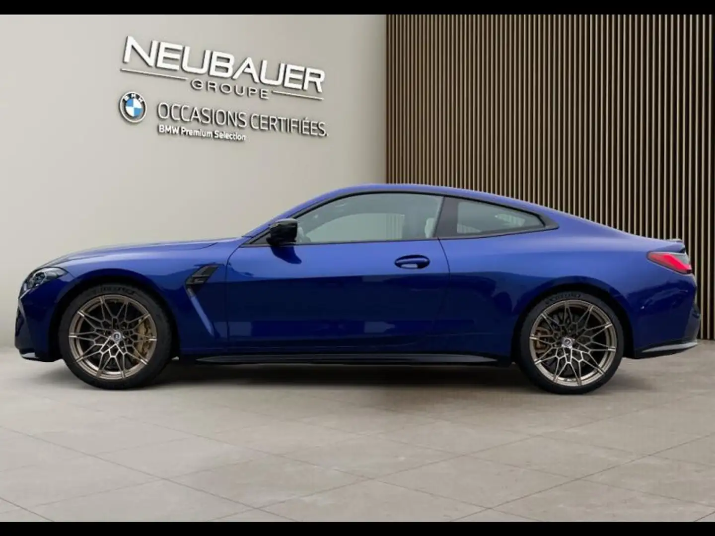 BMW M4 3.0 510ch Competition Bleu - 2