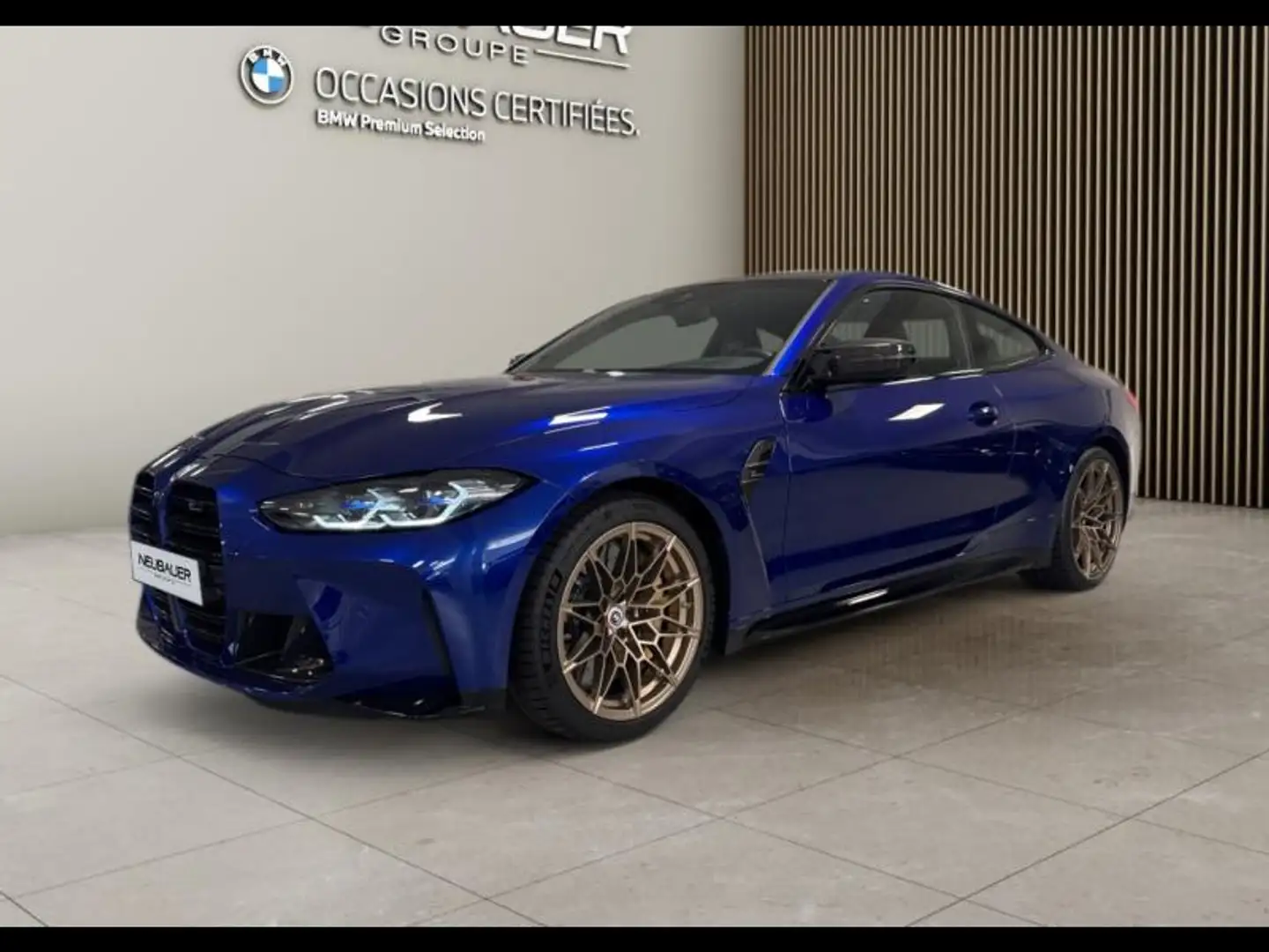BMW M4 3.0 510ch Competition Bleu - 1