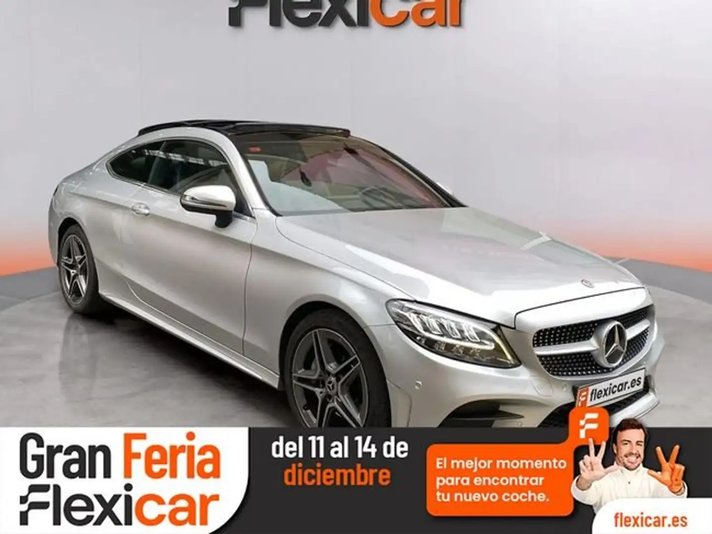 Mercedes-Benz C 220 Coupé 220d Gris - 1