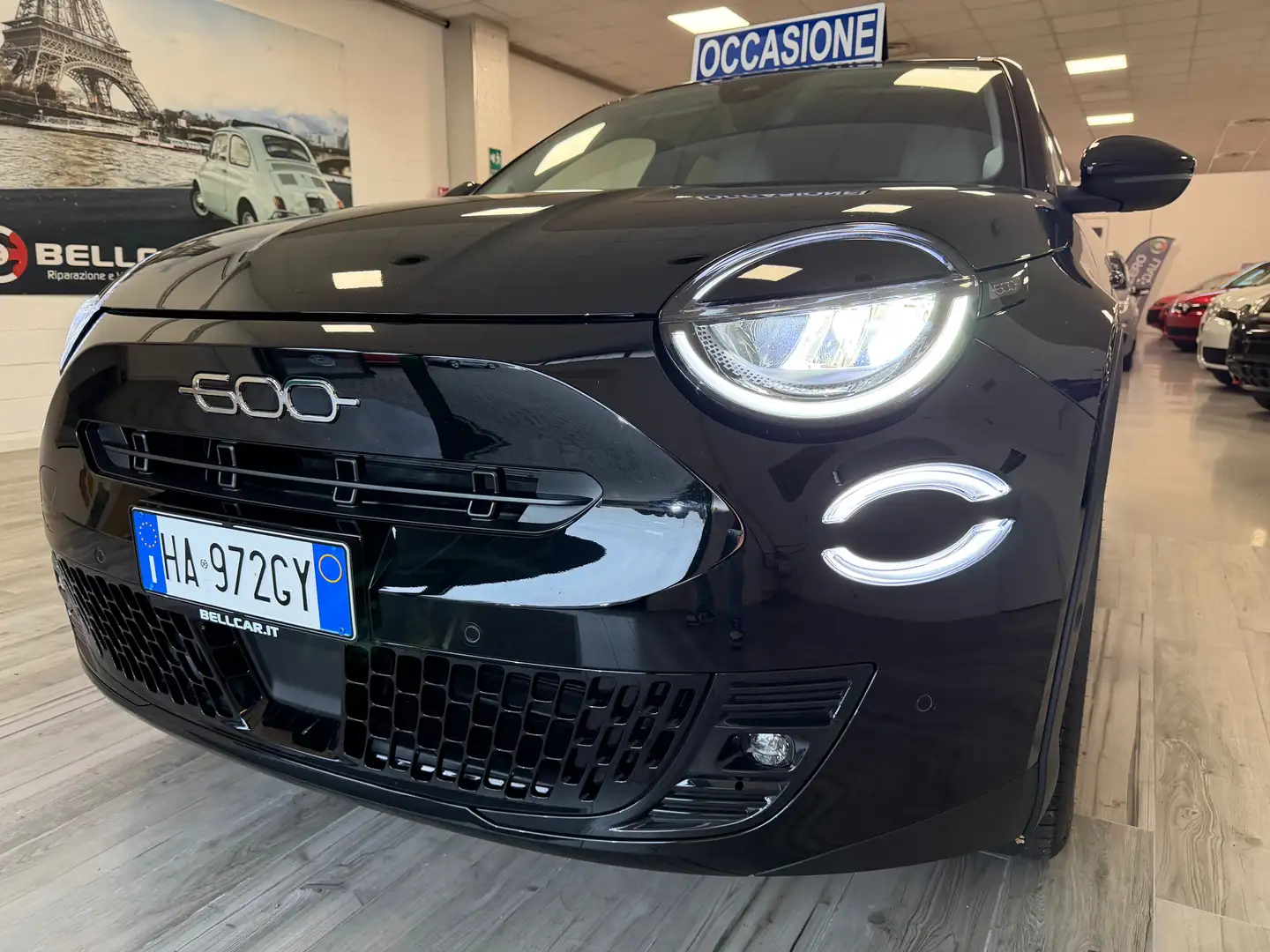 Fiat 600 600 IV 2023 1.2 hybrid Icon 145cv auto Negro - 2
