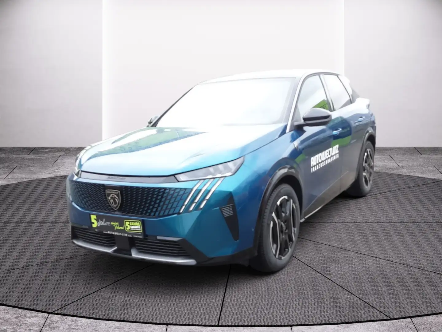 Peugeot 3008 Elektro GT 210 Bleu - 2