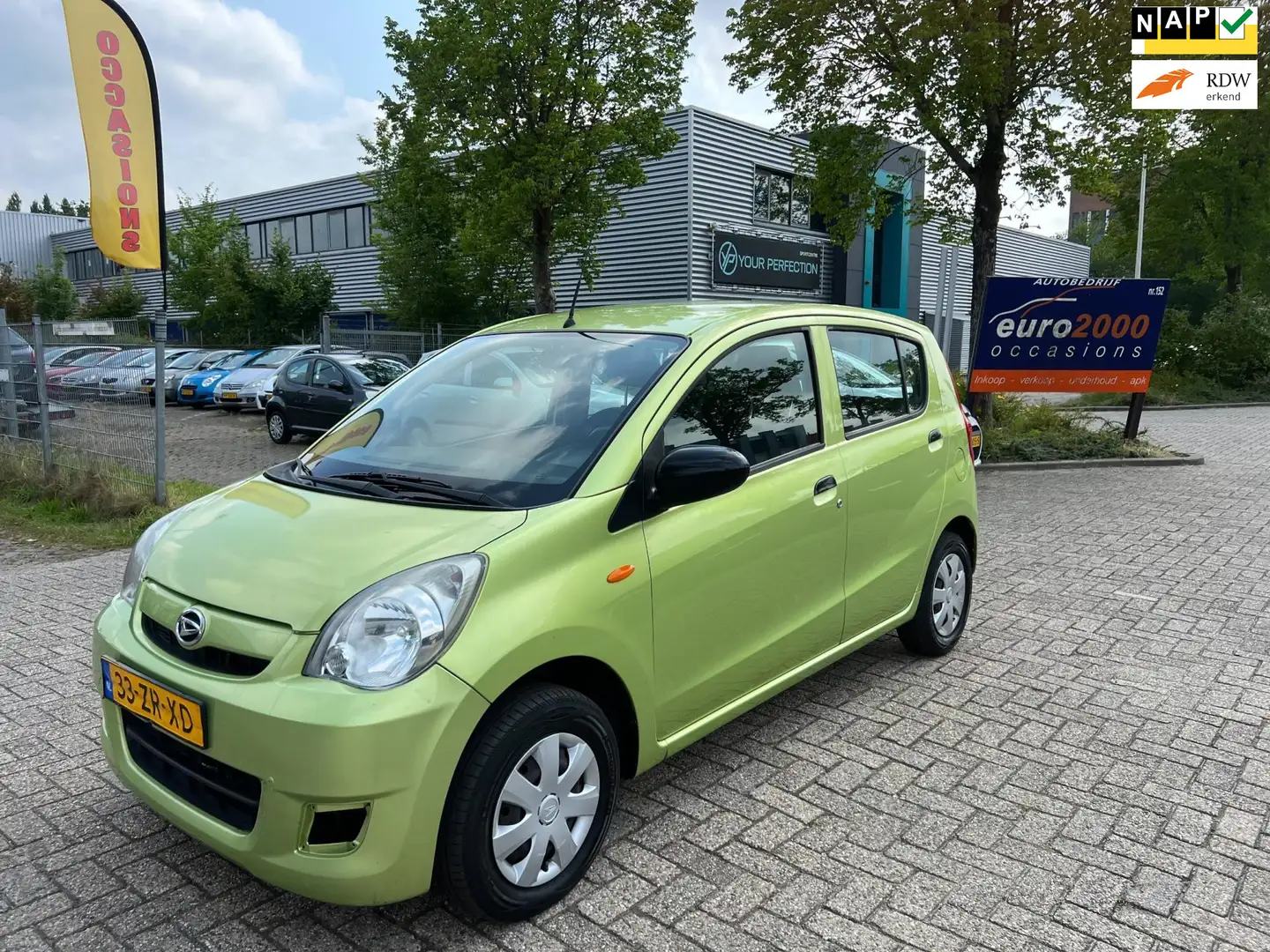 Daihatsu Cuore 1.0 Trend - NIEUWE APK - 89.000KM NAP ! Groen - 1
