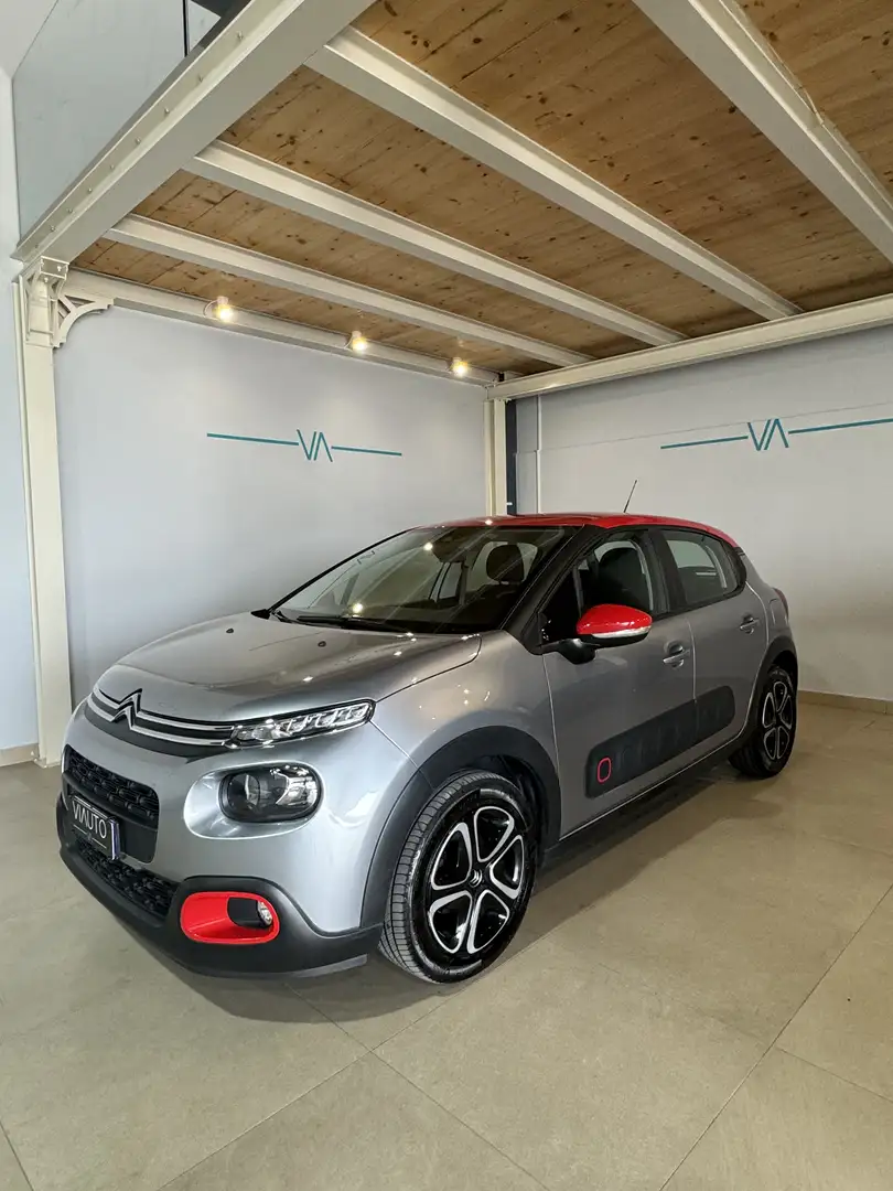 Citroen C3 1.2 puretech Live s *UNICO PROPRIETARIO* Argento - 2