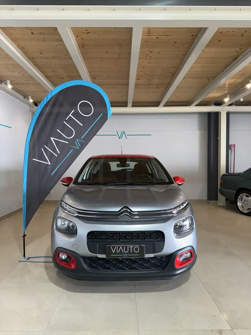 Citroen C3 1.2 puretech Live s *UNICO PROPRIETARIO* Argento - 1